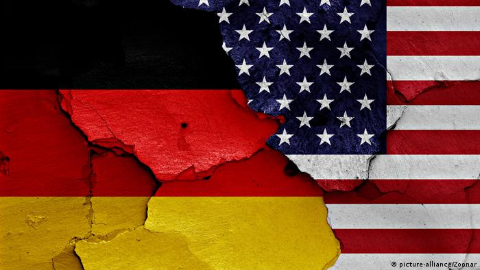 Symbolbild für die Beziehungen zwischen Deutschland und den USA