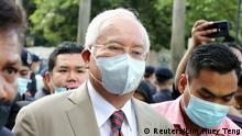 28.07.2020+++ Former Malaysian Prime Minister Najib Razak arrives at Kuala Lumpur High Court in Kuala Lumpur, Malaysia July 28, 2020. REUTERS/ Lim Huey Teng