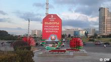 Weißrussland, Belarus, Präsidentschaftswahlen, Wahlen in Belarus, Minsk, 9 August, Präsident von Belarus. Copyright: DW
