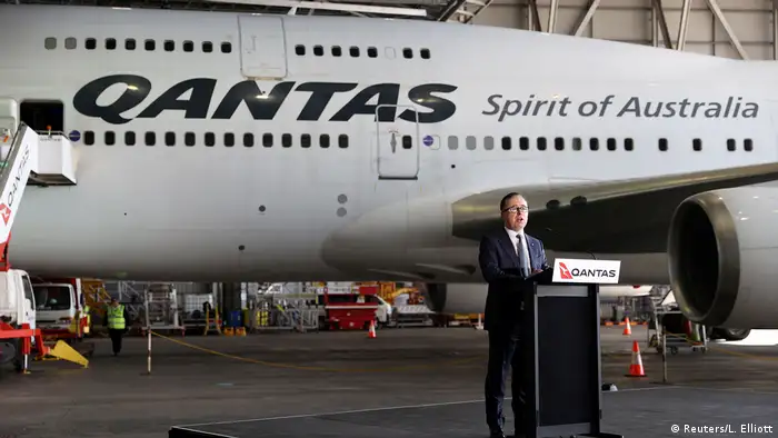 Australien Sydney | Qantas | Ausmusterung Jumbo 747