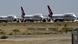 Tiga pesawat Boeing 747 milik maskapai penerbangan Qantas diparkir di California dan tidak dioperasikan lagi. Tiga pesawat Boeing 747 milik maskapai penerbangan Qantas diparkir di California dan tidak dioperasikan lagi.