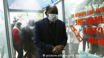 Le ministre de la Santé, finalement limogé, Obadiah Moyo au centre du scandale «Covidgate»