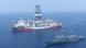 Turkish battleship accompanies drilling ship Yavuz in the eastern Mediterranean Turkish battleship accompanies drilling ship Yavuz in the eastern Mediterranean