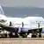 Ausgemusterte Boeing 747 in Teruel / Spanien