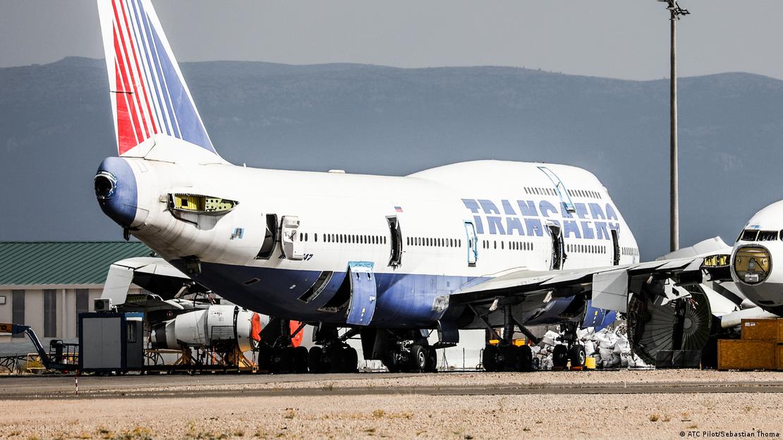 Tužan kraj: rashodovani 747 na groblju aviona u Teruelu u Španiji