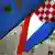 Zastave Hrvatske i EU-a