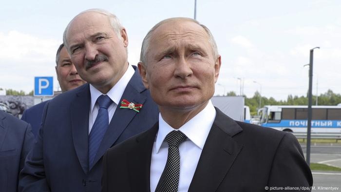 Alexander Lukaschenko und Wladimir Putin Alexander Lukaschenko und Wladimir Putin