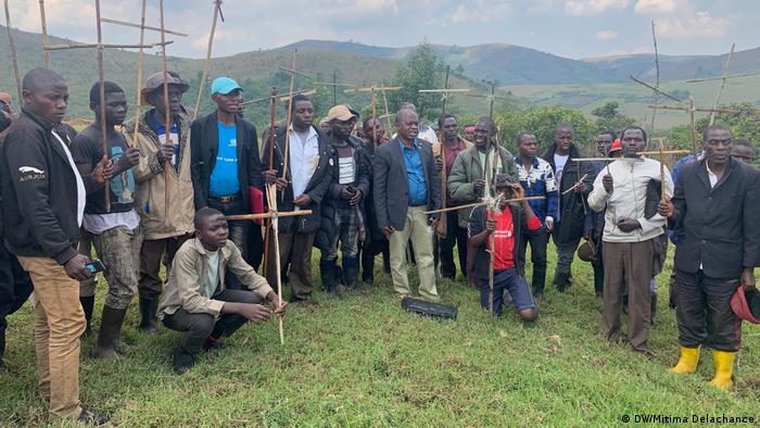 Villagers in Kipupu, DRC