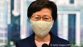 Hongkong Regierungschefin Carrie Lam (Getty Images/AFP/A. Wallace)