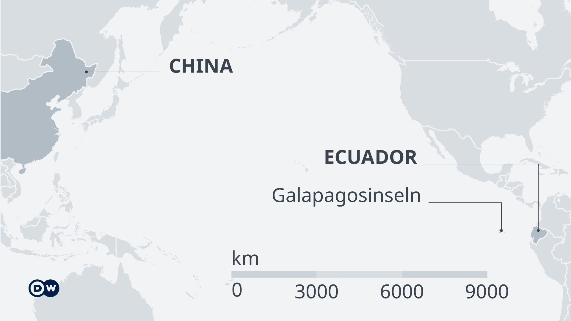 Infografik Karte Distanz-China-Galapagosinseln DE