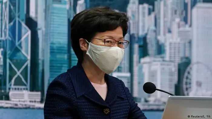 Hongkong Regierungschefin Carrie Lam (Reuters/L. Yik)