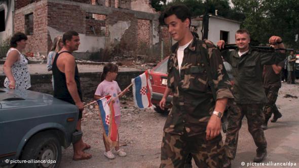 Kroatische Soldaten Krajina 1995 Flash-Galerie