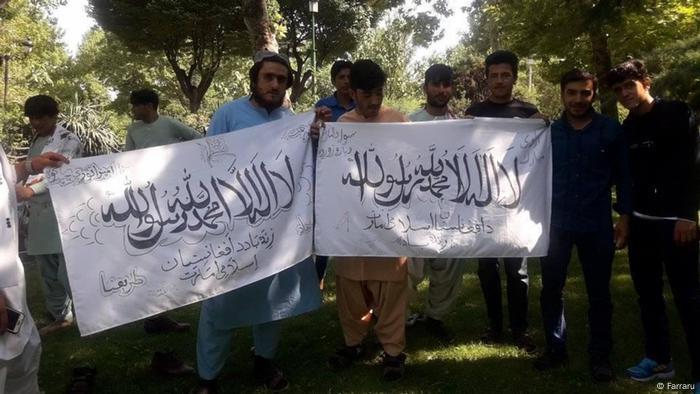 Iran Taliban Anhänger in Teheran
