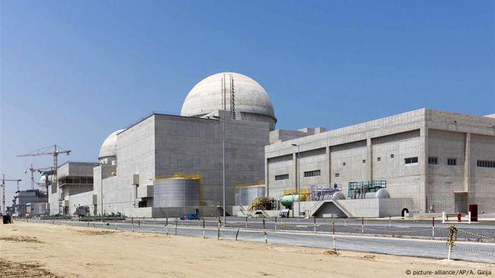 The Barakah nuclear power plant under construction in the western desert of Abu Dhabi The Barakah nuclear power plant under construction in the western desert of Abu Dhabi