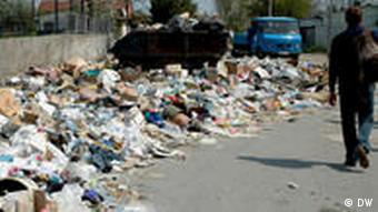 Müll an den Straßen (Foto: DW/ako)