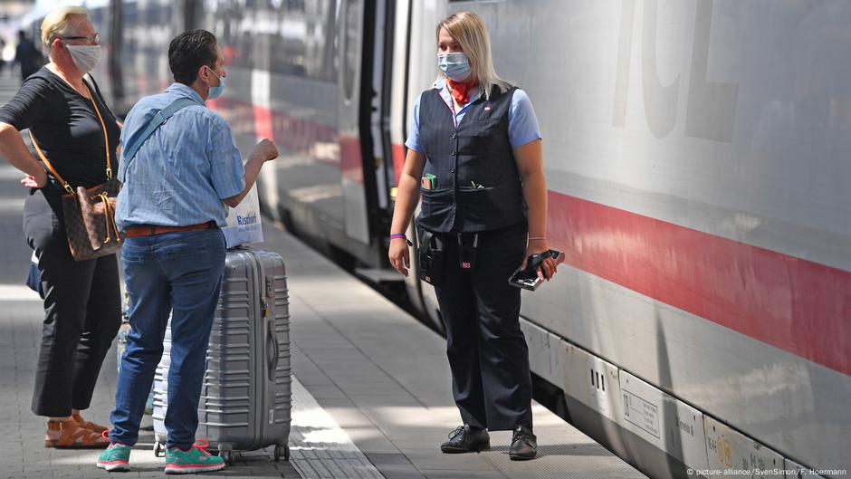 Coronavirus: Germany Train Operator Deutsche Bahn To Crack Down On Mask ...