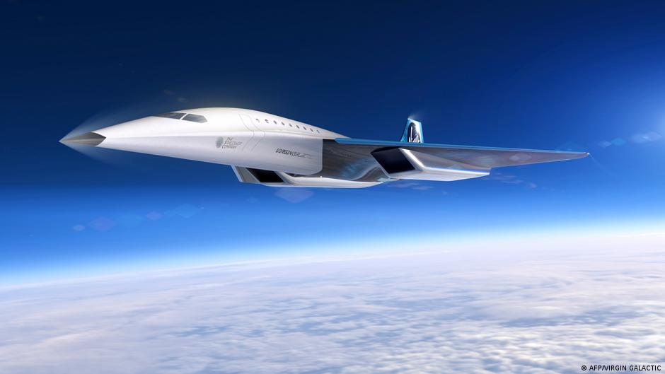 三倍音速太空旅游 维珍银河打造全新客机 科技环境 Dw 09 08