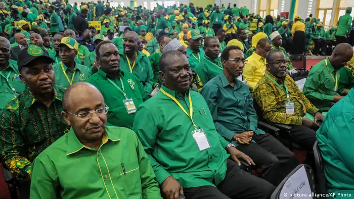 Election rally in Tanzania in July 2020 