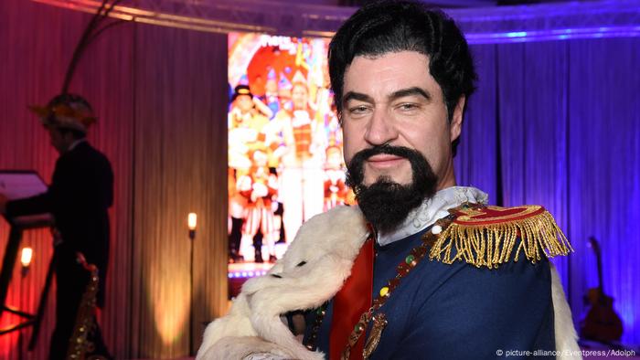 Markus Söder dressed as Bavaria's King Ludwig II 