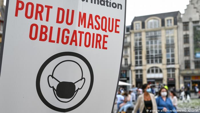 Frankreich | Coronavirus - Maskenpflicht im Freien