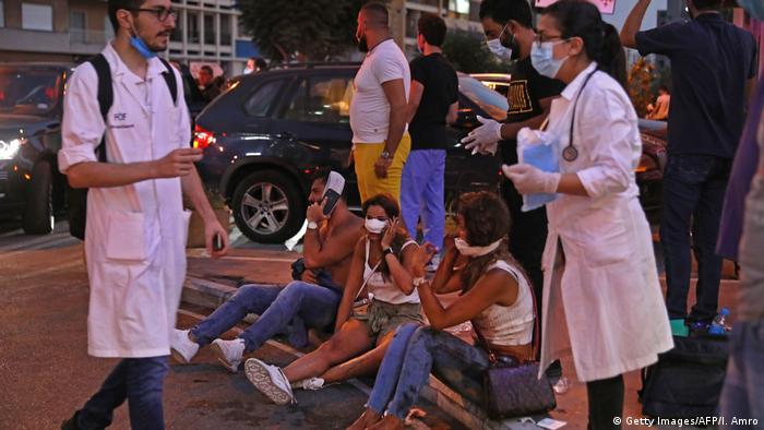 Libanon | Beirut | Gewaltige Explosion am Hafen