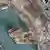 Beirut port seen from satellite moments after the explosion