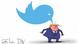 Twitter gegen Trump | Karikatur | Sergey Elkin Twitter gegen Trump | Karikatur | Sergey Elkin