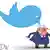  Twitter gegen Trump | Karikatur | Sergey Elkin