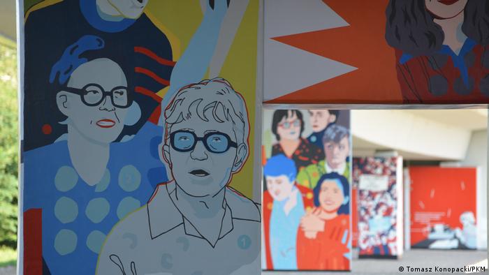 Mural „Kobiety Wolności” na stacji PKM Gdańsk Strzyża