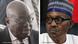 Kombobild Ghanas Präsident Nana Akufo-Addo und Nigerias Präsident Muhammadu Buhari Kombobild Ghanas Präsident Nana Akufo-Addo und Nigerias Präsident Muhammadu Buhari