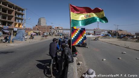 Bolivien I Straßenblockaden I Wahlen (picture-alliance/dpa/M. P. d. Carpio)
