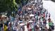 Demonstrationszug Demonstrationszug