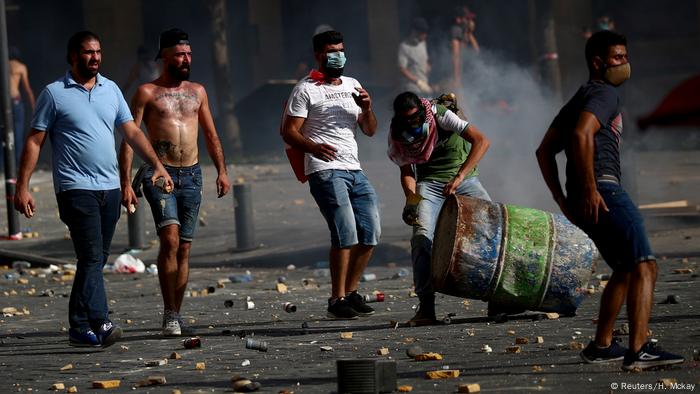 Libanon | Explosion in Beirut | Proteste gegen Regierung