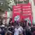 Демонстранты у захваченного здания МИД Ливана