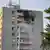 Firefighters put out a blaze in a Czech high-rise apartment building in Bohumin