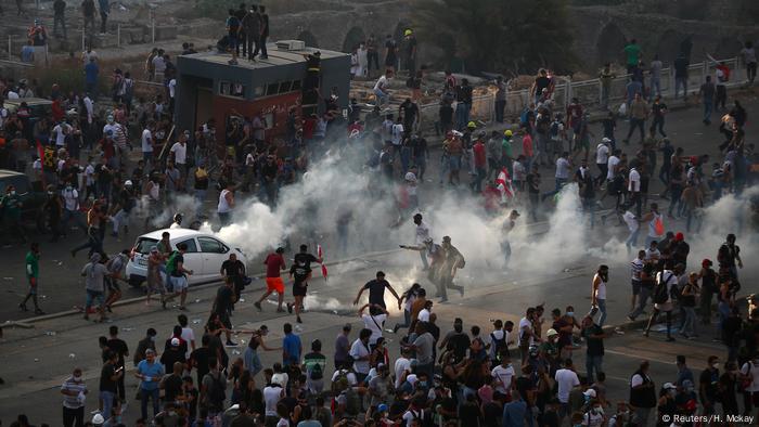 Proteste in Beirut (08.08.2020)