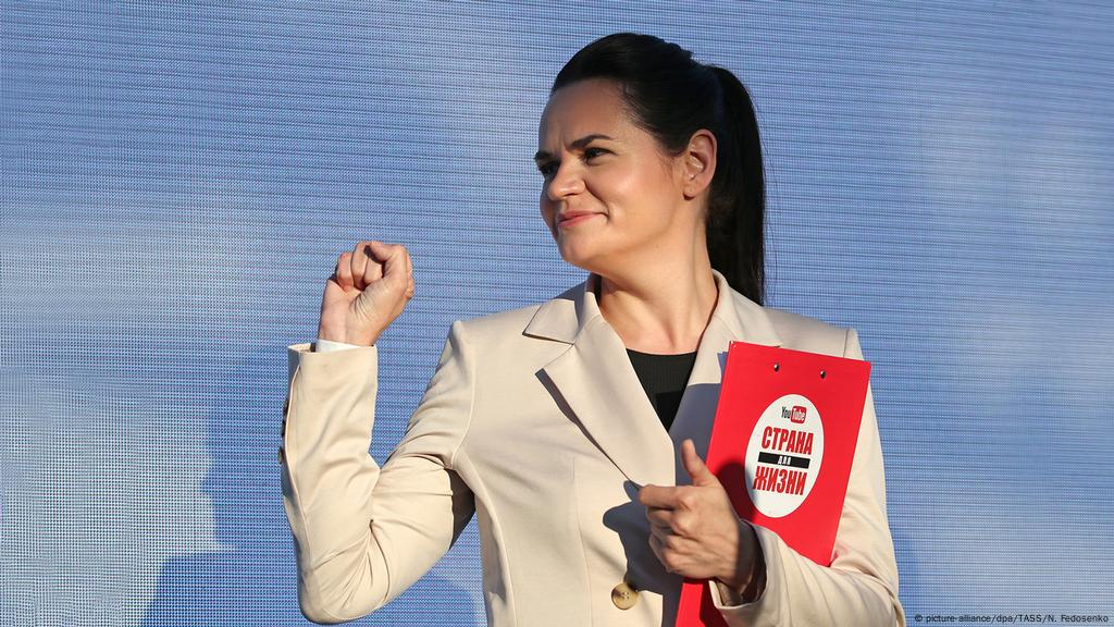 Svetlana Tihanovskaya Obyavila Sebya Pobeditelem Vyborov Prezidenta Belarusi Vazhnejshie Politicheskie Sobytiya V Belarusi Ocenki Prognozy Kommentarii Dw 10 08 2020