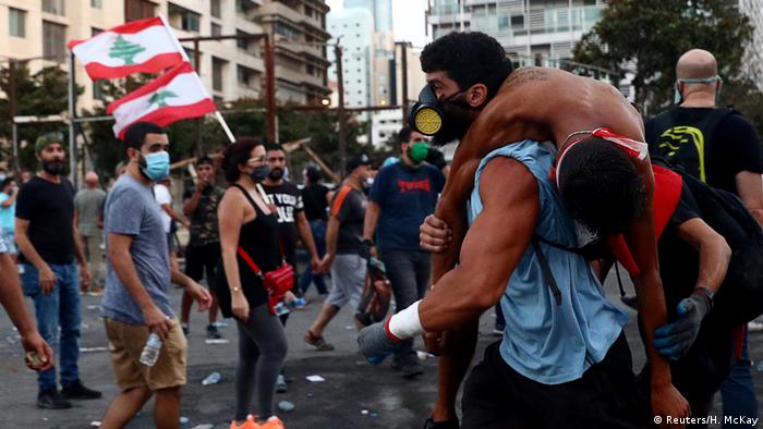 Libanon Proteste in Beirut (Reuters/H. McKay)