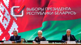 Belarus PK der Wahlkommission