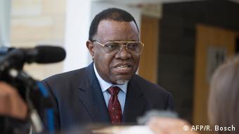 Präsident Hage Geingob von Namibia