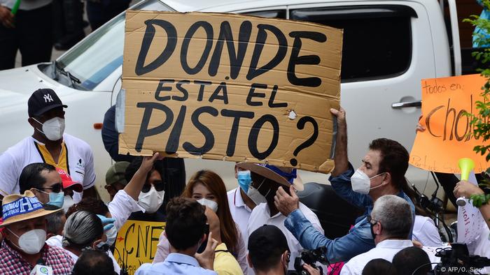 Honduras Protesta En Plena Pandemia Donde Esta El Dinero Coronavirus Dw 13 08