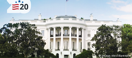 DW US Wahl 2020 Keyvisual White House (imago stock&people)