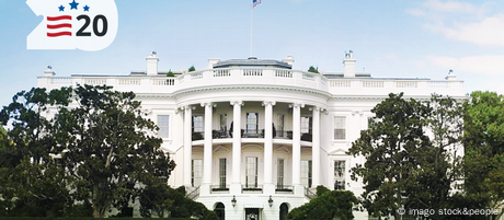 DW US Wahl 2020 Keyvisual White House (imago stock&people)