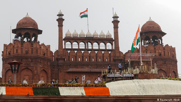 Indien Feierlichkeiten Unabhängigkeitstag | Rotes Fort Delhi (Reuters/A. Abidi)