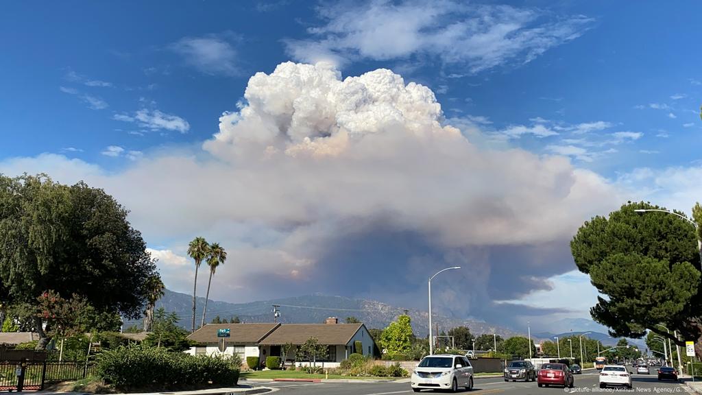 California Batalla Contra Incendios Forestales Bajo Gran Ola De Calor El Mundo Dw 15 08