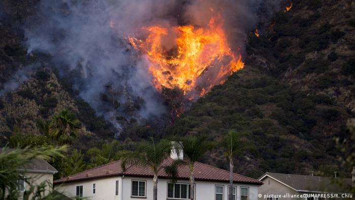 USA Waldbrände in Kalifornien