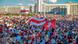 Protesty antyrządowe w Mińsku Protesty antyrządowe w Mińsku