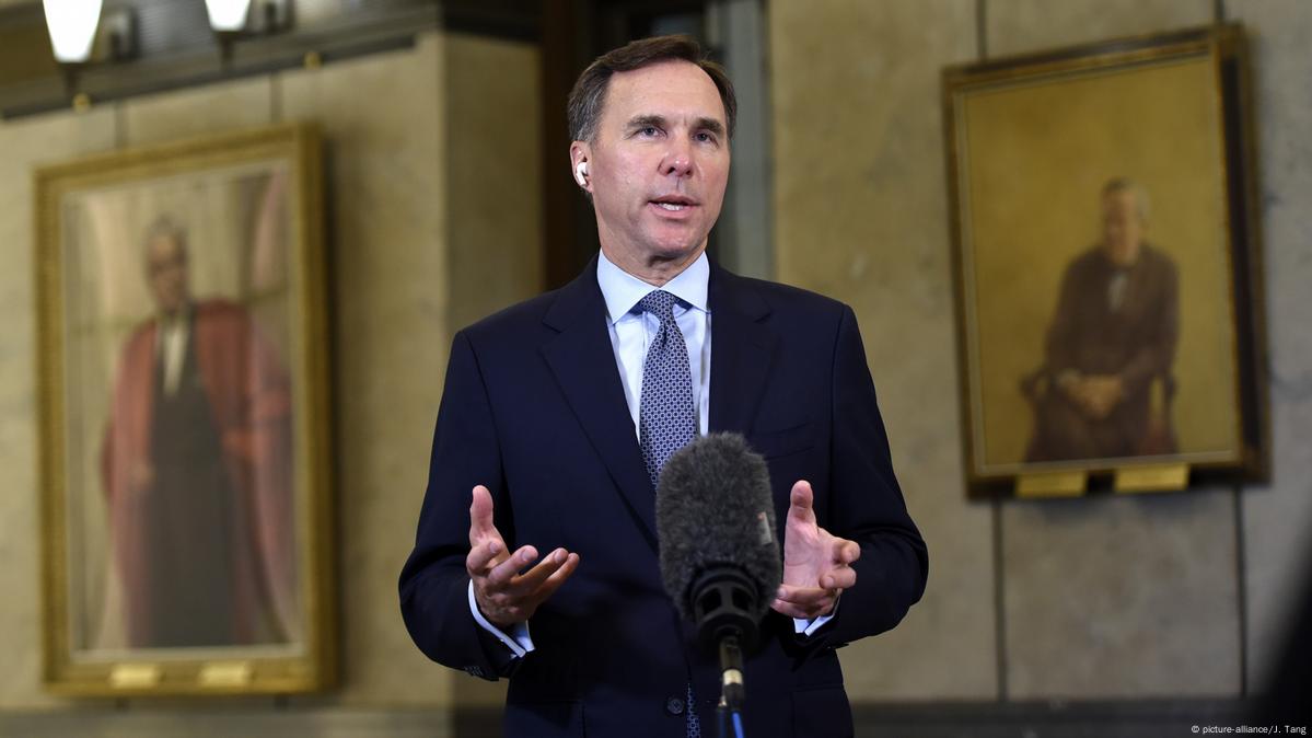 Canada's Finance Minister Resigns Amid COVID-19 – DW – 08/18/2020