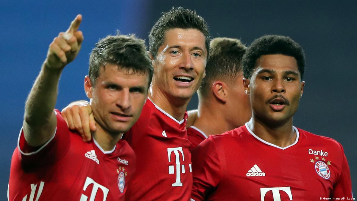 Voetganger Vervreemden Vader fage UCL: Gnabry magic steers relentless Bayern Munich into final – DW –  08/19/2020