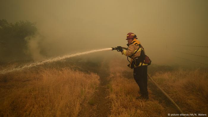USA Kalifornien | Waldbrände | Feuerwehreinsatz